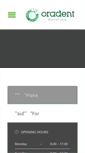 Mobile Screenshot of oradent.org